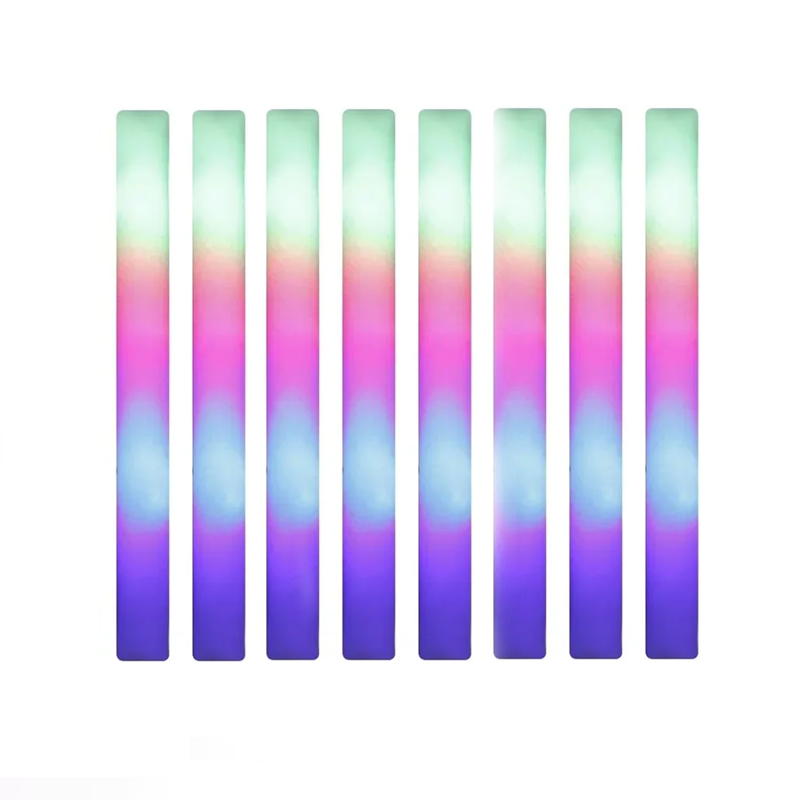 8/10/15/20pcs Colorful LED Glow Foam Sticks - The Grand Bazaar of Australia