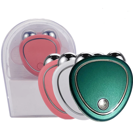 EMS Face Lifting Microcurrent Roller Skin Tightening Massager - The Grand Bazaar of Australia