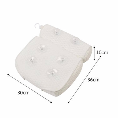 Non-Slip Suction Cups Air Mesh Bath Pillow for Bathtub - The Grand Bazaar of Australia