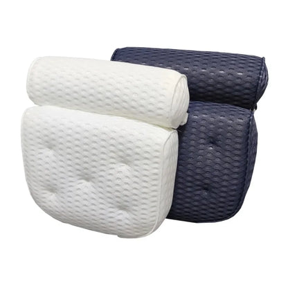 Non-Slip Suction Cups Air Mesh Bath Pillow for Bathtub - The Grand Bazaar of Australia