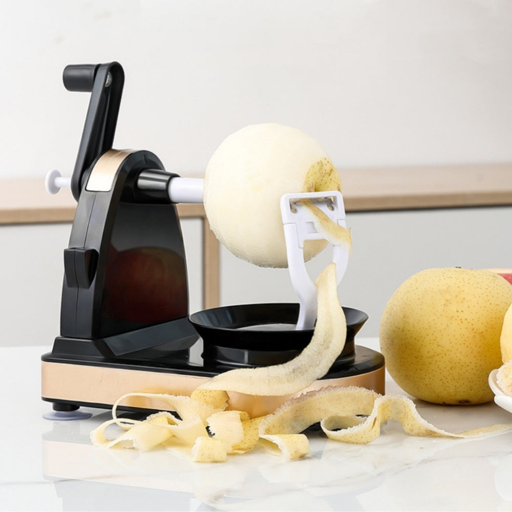 Multi-Function Hand-Cranked Fruit Peeler and Slicer - The Grand Bazaar of Australia
