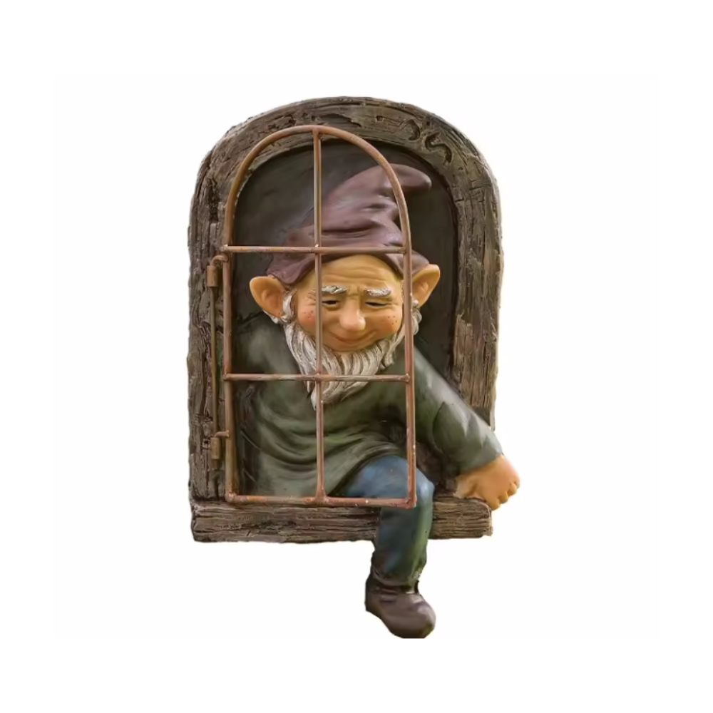 Garden Statue Elf Go Out Tree Hug Porch Decoration - The Grand Bazaar of Australia
