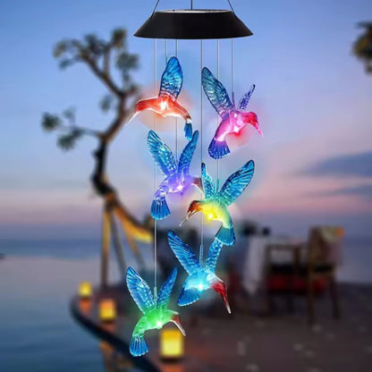 Solar Power Wind Chimes and Pendants for Courtyard and Outdoor - The Grand Bazaar of Australia