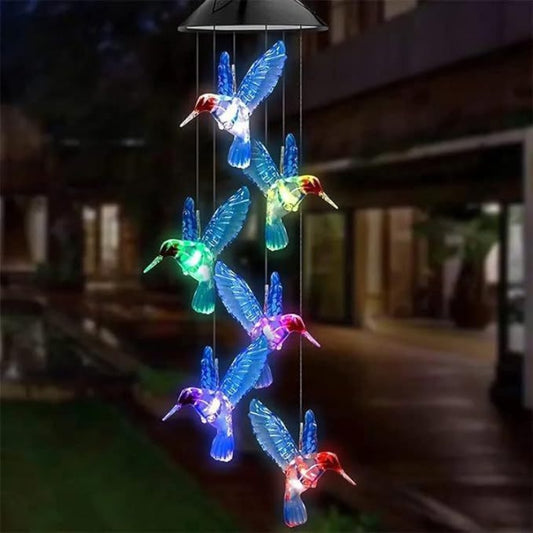Solar Power Wind Chimes and Pendants for Courtyard and Outdoor - The Grand Bazaar of Australia