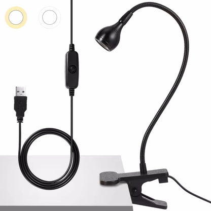 Flexible USB Power Reading Book Light With Holder Clip - The Grand Bazaar of Australia