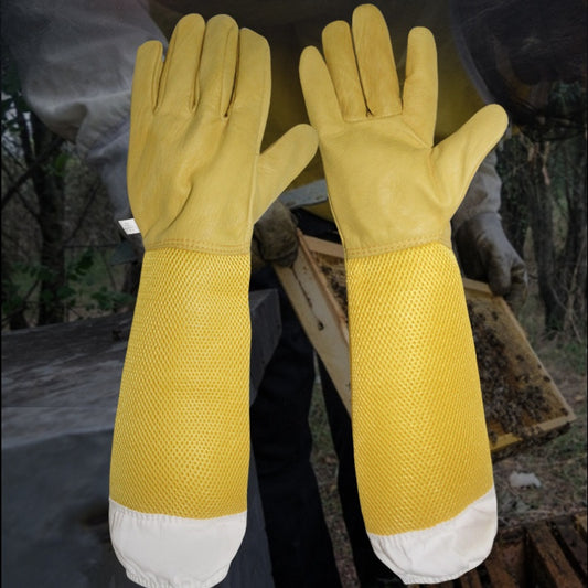 Anti-Bee Apiculture Gloves with Ventilated Sleeves - The Grand Bazaar of Australia