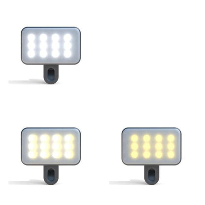 Rechargeable Adjustable Brightness Clip On Mini Selfie Fill Light - The Grand Bazaar of Australia