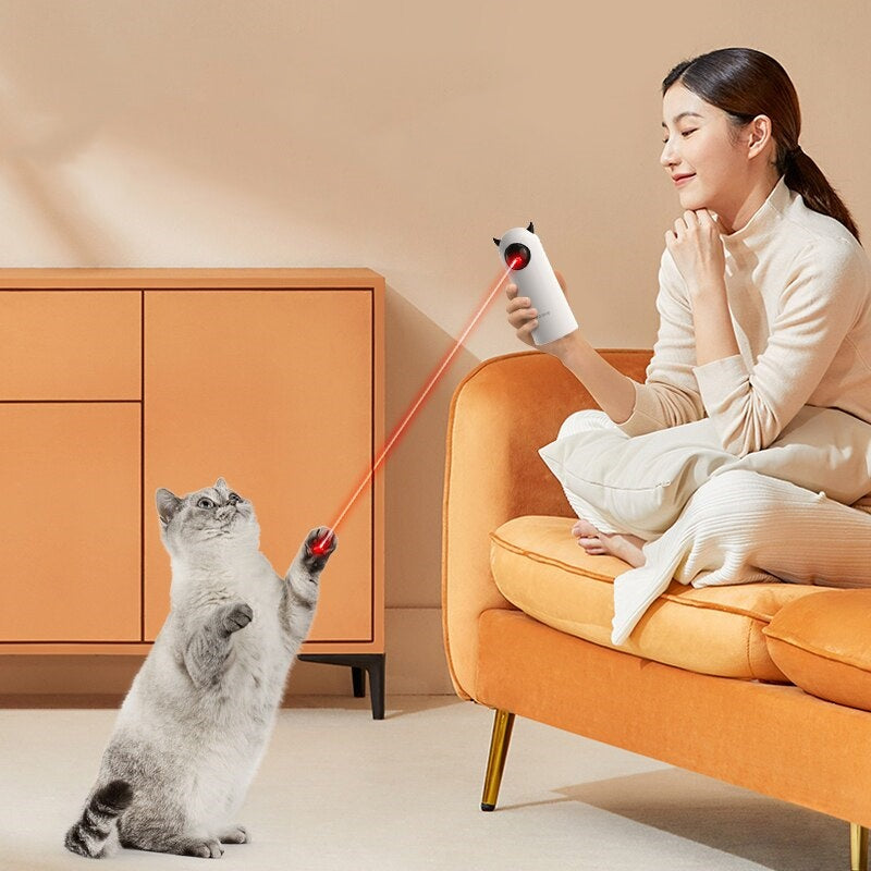 Smart Teasing Pet LED Laser Cat Toy - The Grand Bazaar of Australia