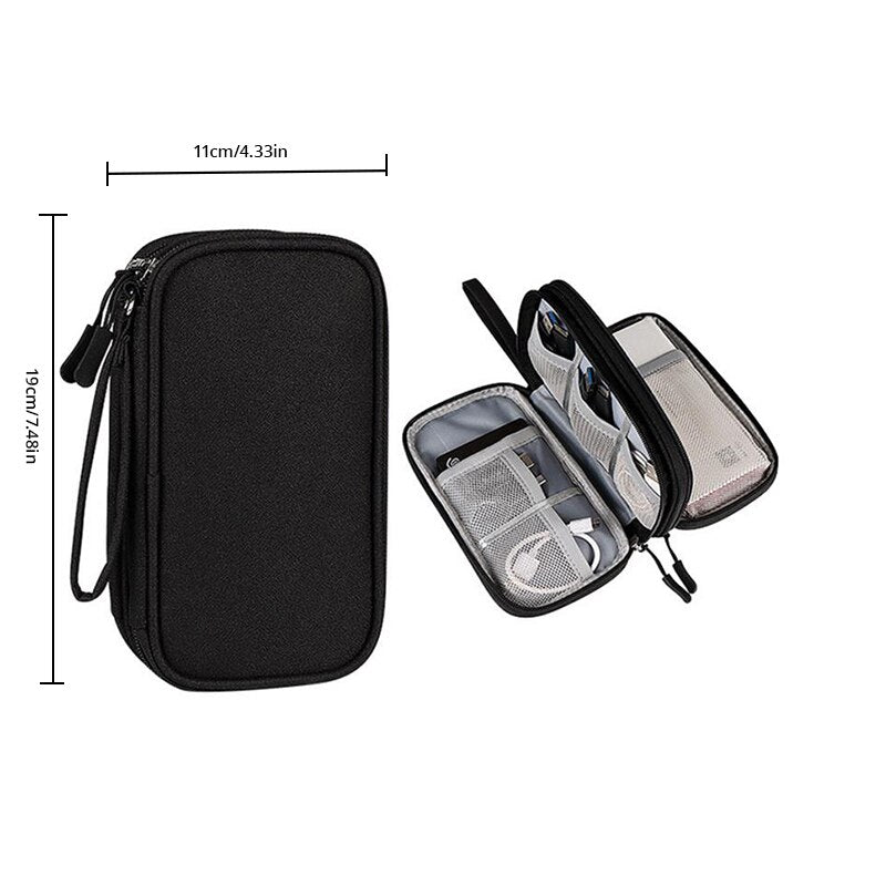 Travel Portable Digital Storage Bag USB Data Cable Organizer - The Grand Bazaar of Australia