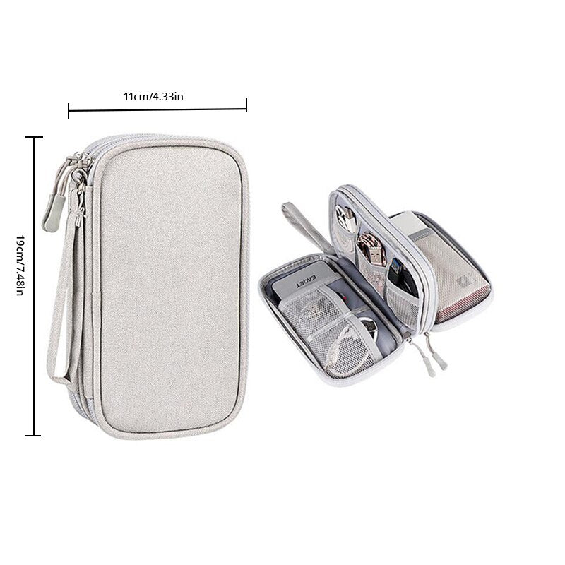 Travel Portable Digital Storage Bag USB Data Cable Organizer - The Grand Bazaar of Australia