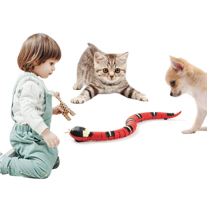 Smart Sensing Cat Toys Interactive Automatic Electronic Snake - The Grand Bazaar of Australia