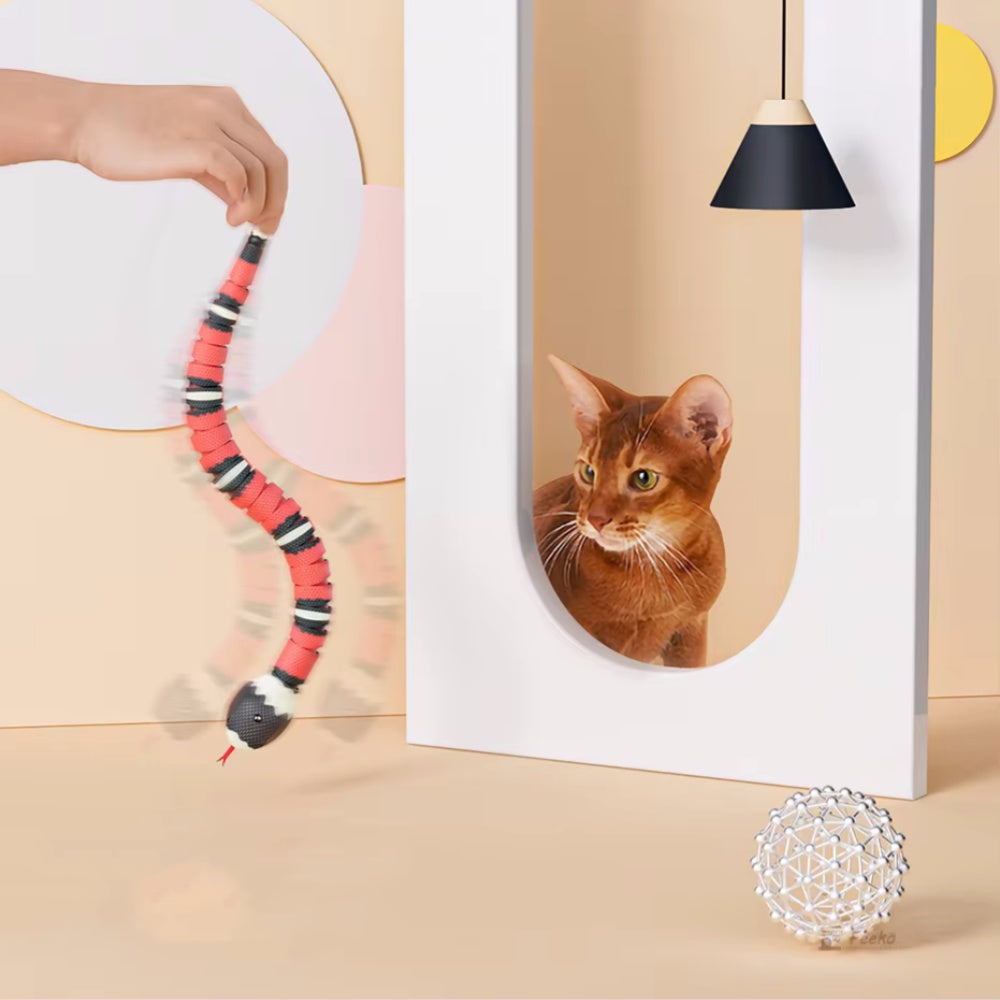 Smart Sensing Cat Toys Interactive Automatic Electronic Snake - The Grand Bazaar of Australia