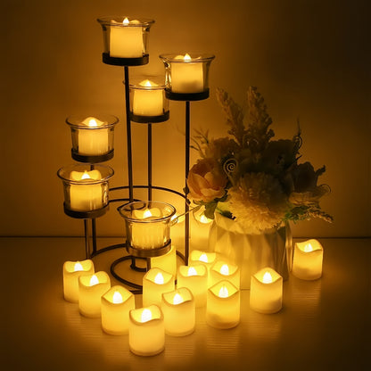 Flameless Battery-Powered LED Tea Light Candles - The Grand Bazaar of Australia