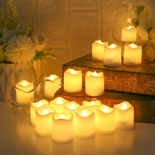 Flameless Battery-Powered LED Tea Light Candles - The Grand Bazaar of Australia