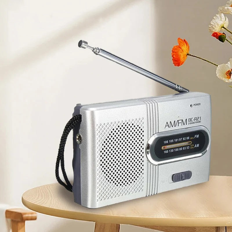 Mini Radio AM FM Battery Operated Home Soundbox - The Grand Bazaar of Australia
