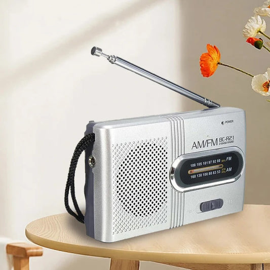 Mini Radio AM FM Battery Operated Home Soundbox - The Grand Bazaar of Australia