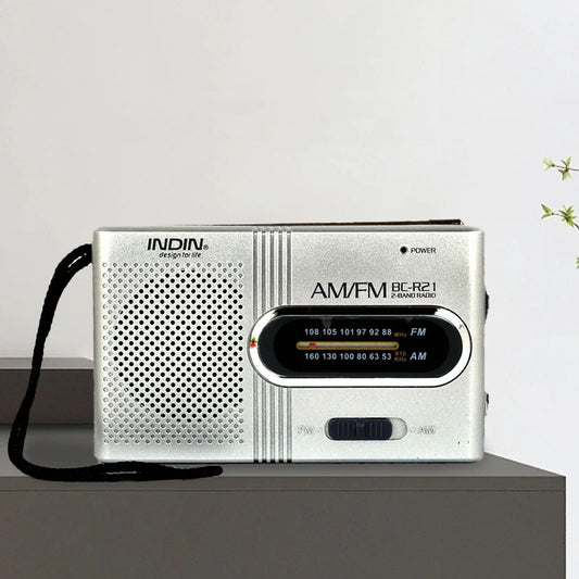 Mini Radio AM FM Battery Operated Home Soundbox - The Grand Bazaar of Australia
