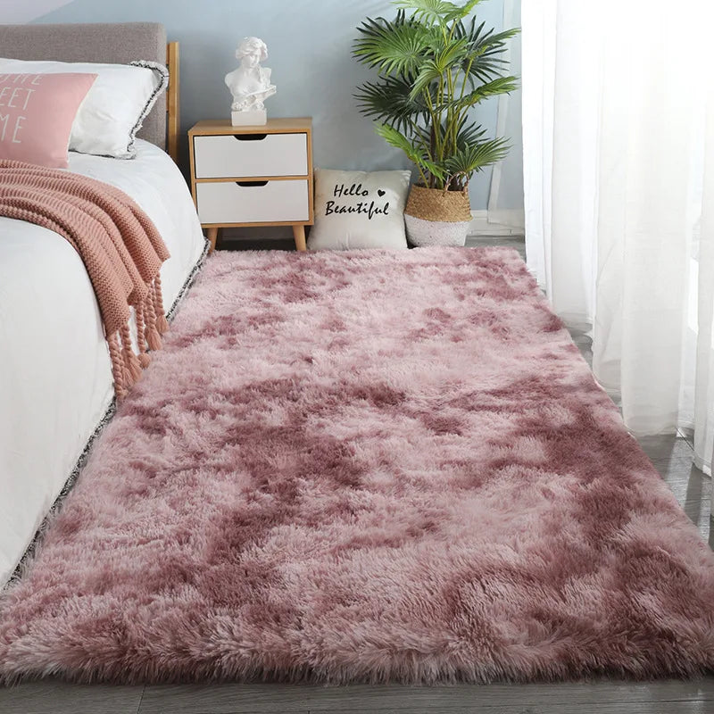 Soft Velvet Carpets Fluffy Anti-slip Home Decor Rugs - The Grand Bazaar of Australia