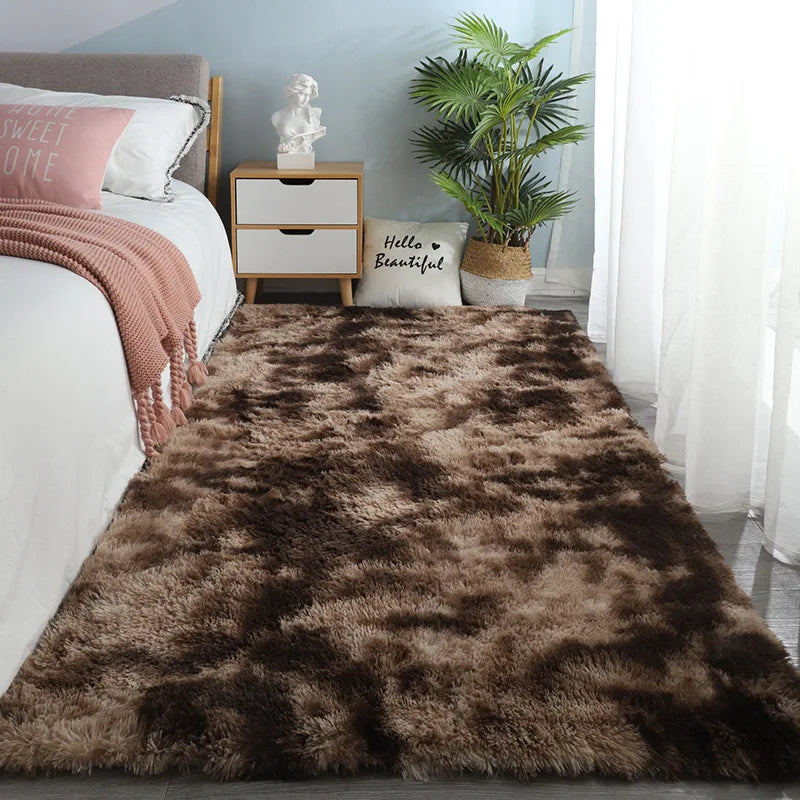 Soft Velvet Carpets Fluffy Anti-slip Home Decor Rugs - The Grand Bazaar of Australia