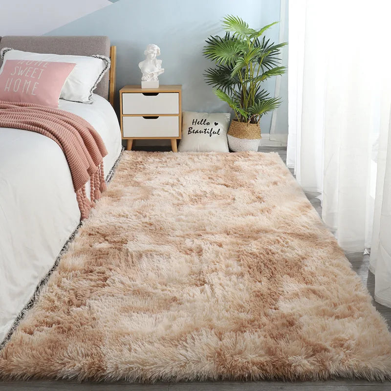 Soft Velvet Carpets Fluffy Anti-slip Home Decor Rugs - The Grand Bazaar of Australia