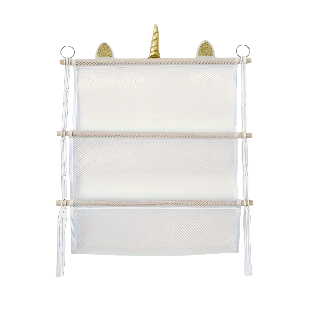 Bohemian Wall Hanging Plush Toy Organizer - The Grand Bazaar of Australia