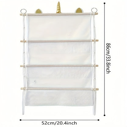 Bohemian Wall Hanging Plush Toy Organizer - The Grand Bazaar of Australia