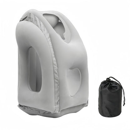 Portable Chin Support Inflatable Travel Neck Pillow Office Nap Rest Support Pillow - The Grand Bazaar of Australia