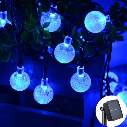 LED Solar Crystal Globe String Lights - The Grand Bazaar of Australia