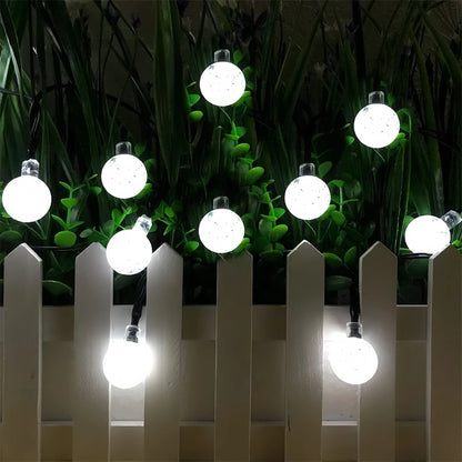LED Solar Crystal Globe String Lights - The Grand Bazaar of Australia