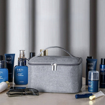 Men's Toiletry Bag Double Layer Large Capacity Cosmetic Handbag - The Grand Bazaar of Australia