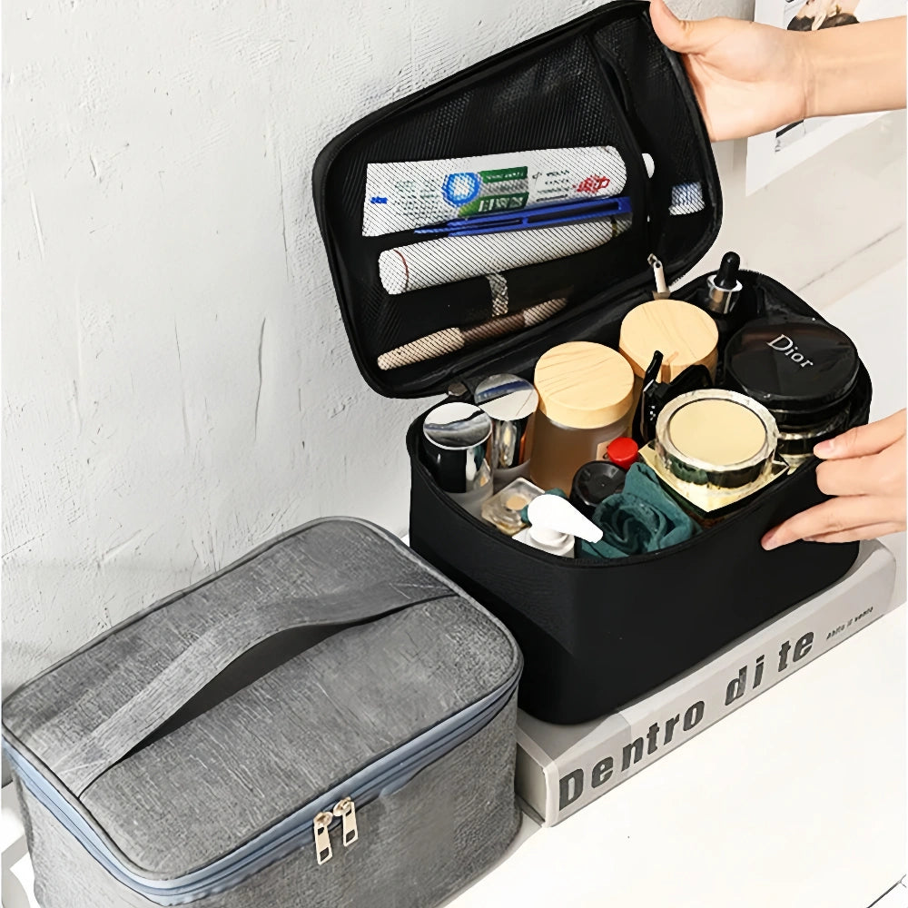 Men's Toiletry Bag Double Layer Large Capacity Cosmetic Handbag - The Grand Bazaar of Australia