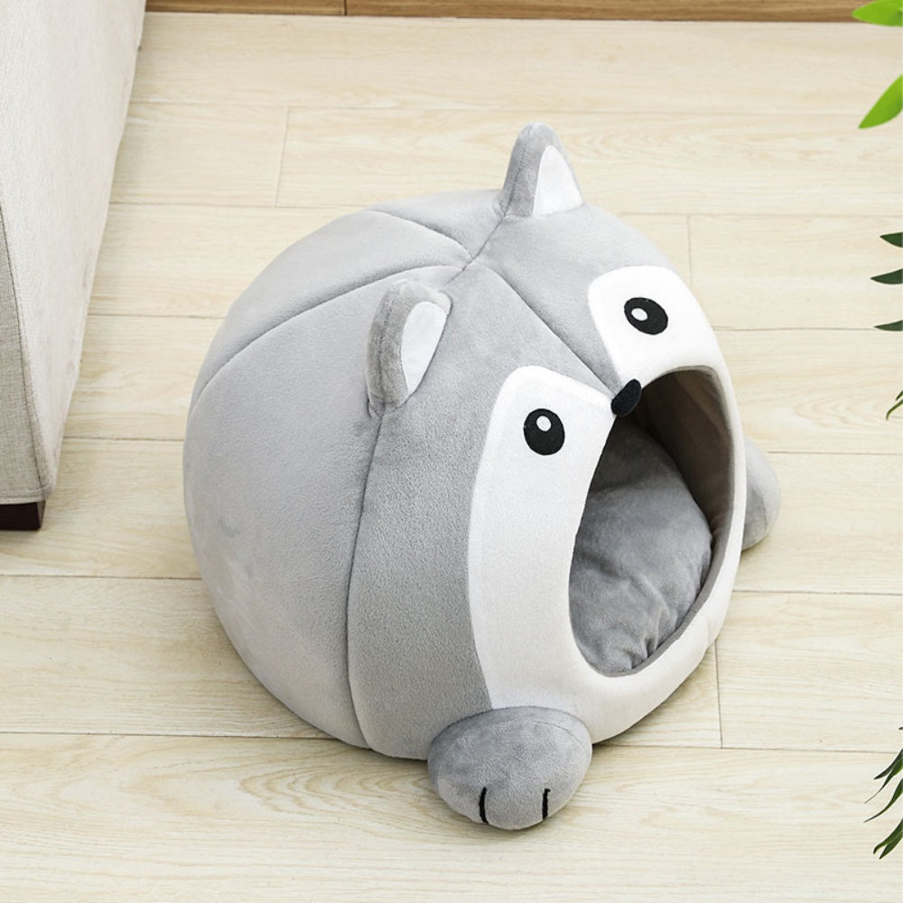 Soft Pet Basket Pet Bed for Cats and Small Dogs - The Grand Bazaar of Australia