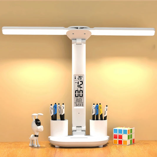2 Heads 180 Rotate Foldable Eye Protection Desktop Reading Night Lights - The Grand Bazaar of Australia