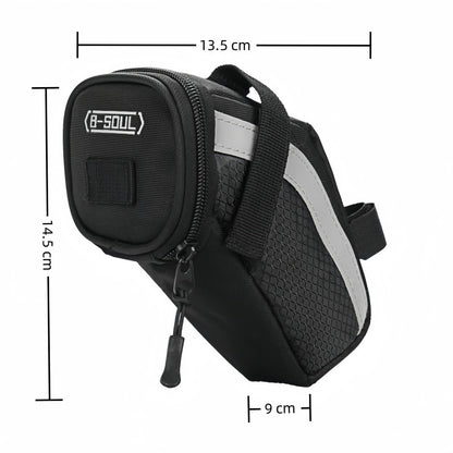 Small Storage Black Cycling Seat Tail Rear Pouch Bag Accessory - The Grand Bazaar of Australia