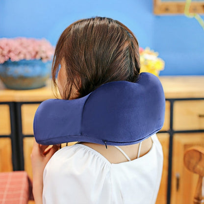 Soft Travel Pillow U Shaped Travel Memory Foam Neck Cushion - The Grand Bazaar of Australia