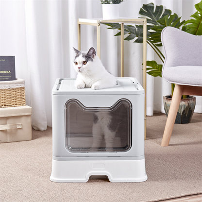 Tidy Cat Litter Box Enclosure with Portable Scoop Drawer - The Grand Bazaar of Australia