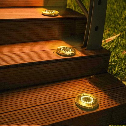 LED Solar Underground Light Waterproof Garden Buried Lamp