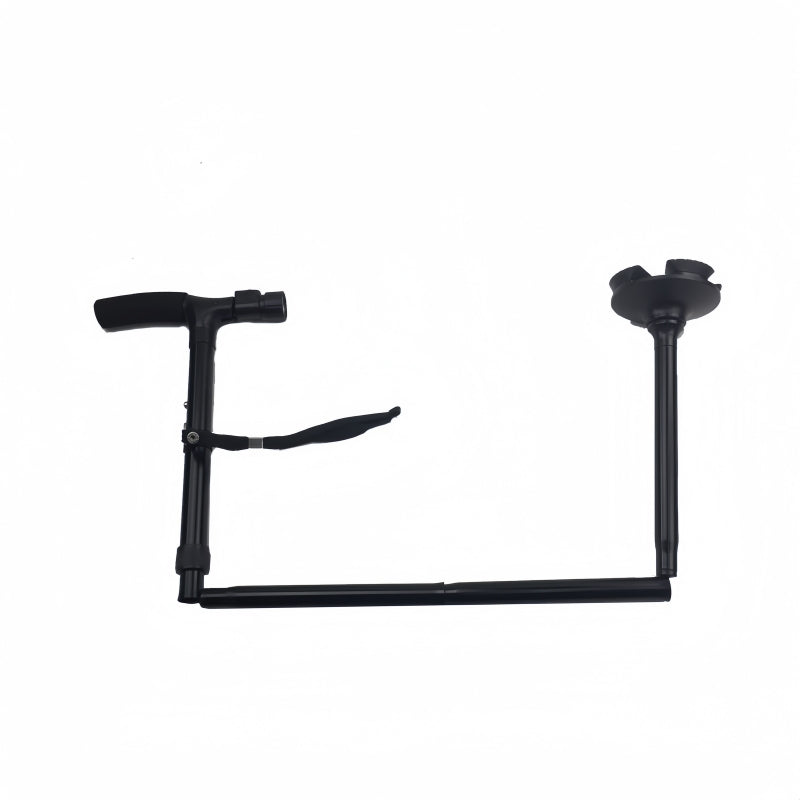 Foldable Walking Stick Cane Fixed LED Light Aid