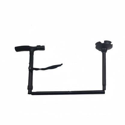 Foldable Walking Stick Cane Fixed LED Light Aid