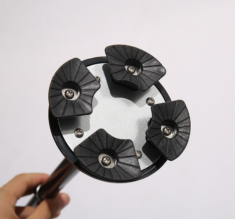 Foldable Walking Stick Cane Fixed LED Light Aid