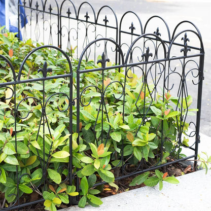 5pcs Outdoor Rustproof Landscape Border Folding Patio Fences - The Grand Bazaar of Australia
