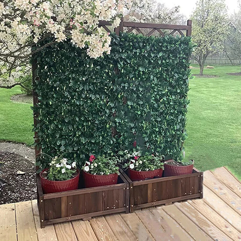 Lattice Raised Garden Bed Wooden Planter Box with Trellis - The Grand Bazaar of Australia