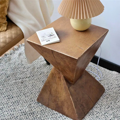 Concrete Accent Nordic Sofa Side End Table Pedestal - The Grand Bazaar of Australia