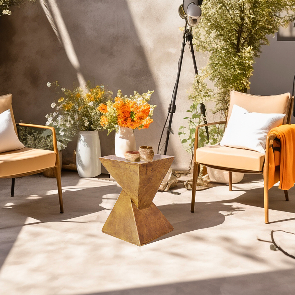 Concrete Accent Nordic Sofa Side End Table Pedestal - The Grand Bazaar of Australia