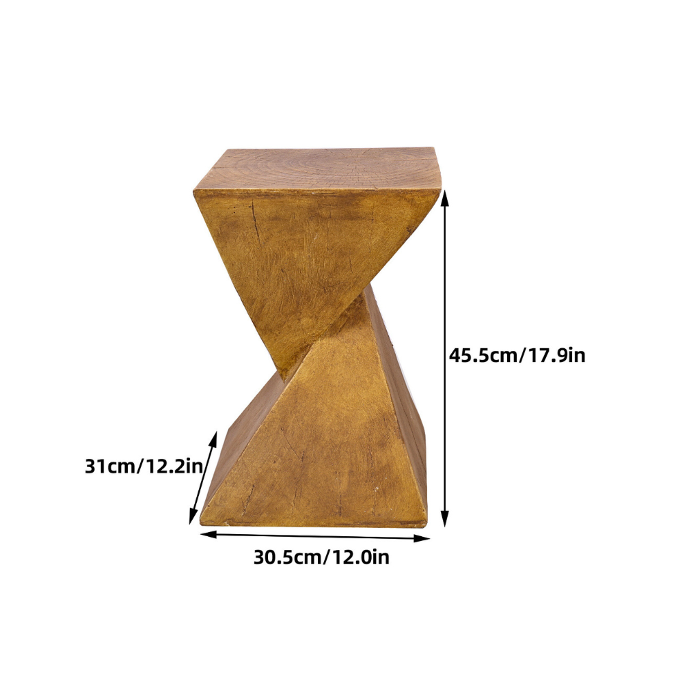 Concrete Accent Nordic Sofa Side End Table Pedestal - The Grand Bazaar of Australia