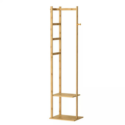 Garment Coat Clothes Stand Rack Hat Shoe Wooden Hanger Holder Shelf Organizer - The Grand Bazaar of Australia