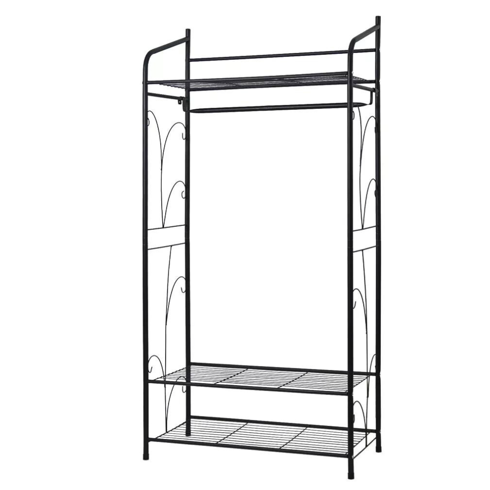 Heavy Duty Coat Clothes Rack Hanger Metal Garment Organizer - The Grand Bazaar of Australia