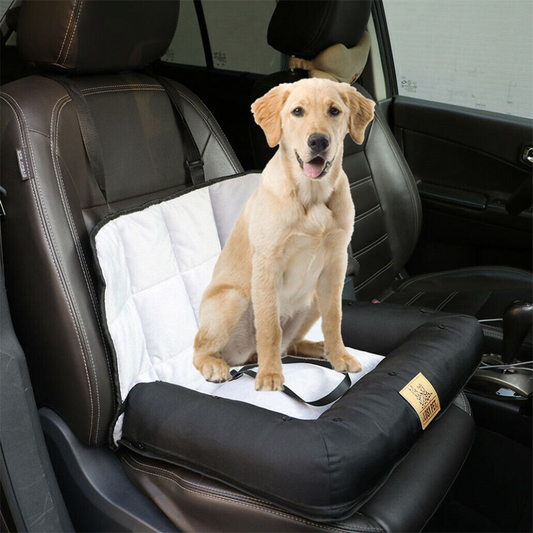 Car Seat Bed Waterproof Pet Cushion Mat with Removable Cover and Safety Belt - The Grand Bazaar of Australia