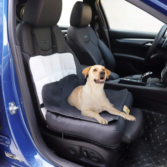 Car Seat Bed Waterproof Pet Cushion Mat with Removable Cover and Safety Belt - The Grand Bazaar of Australia