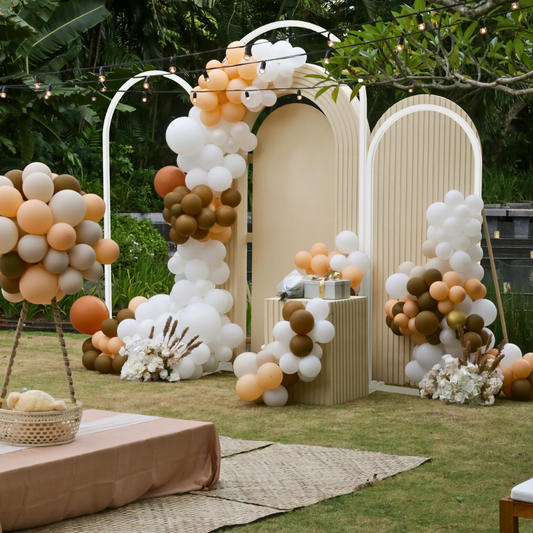 Set of 3 Wedding Metal Backdrop Arch Balloon Frame - The Grand Bazaar of Australia
